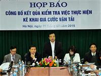 Công bố những doanh nghiệp vận tải chưa chịu giảm giá cước 